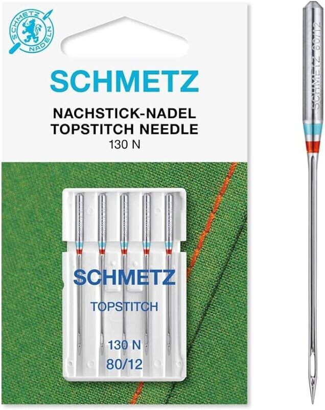 AGHI SCHMETZ TOPSTITCH MISURA 80 AGHI SCHMETZ TOPSTITCH MISURA 80