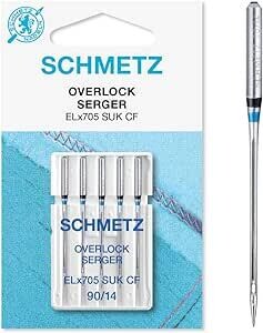 AGHI SCHMETZ OVERLOCK MISURA 90 SIST ELX705 SUK CF AGHI SCHMETZ OVERLOCK MISURA 90 SIST ELX705 SUK CF