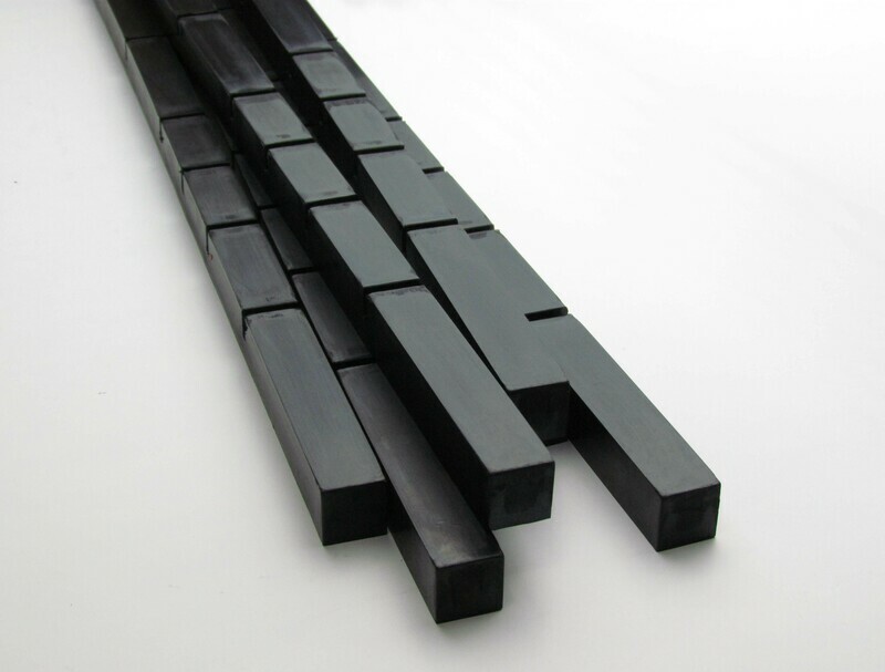 Goss Cutting Rubbers-Slotted - 21.500" Long