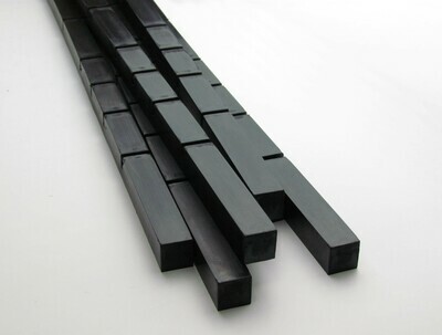 Goss Cutting Rubbers-Slotted - 21.500" Long
