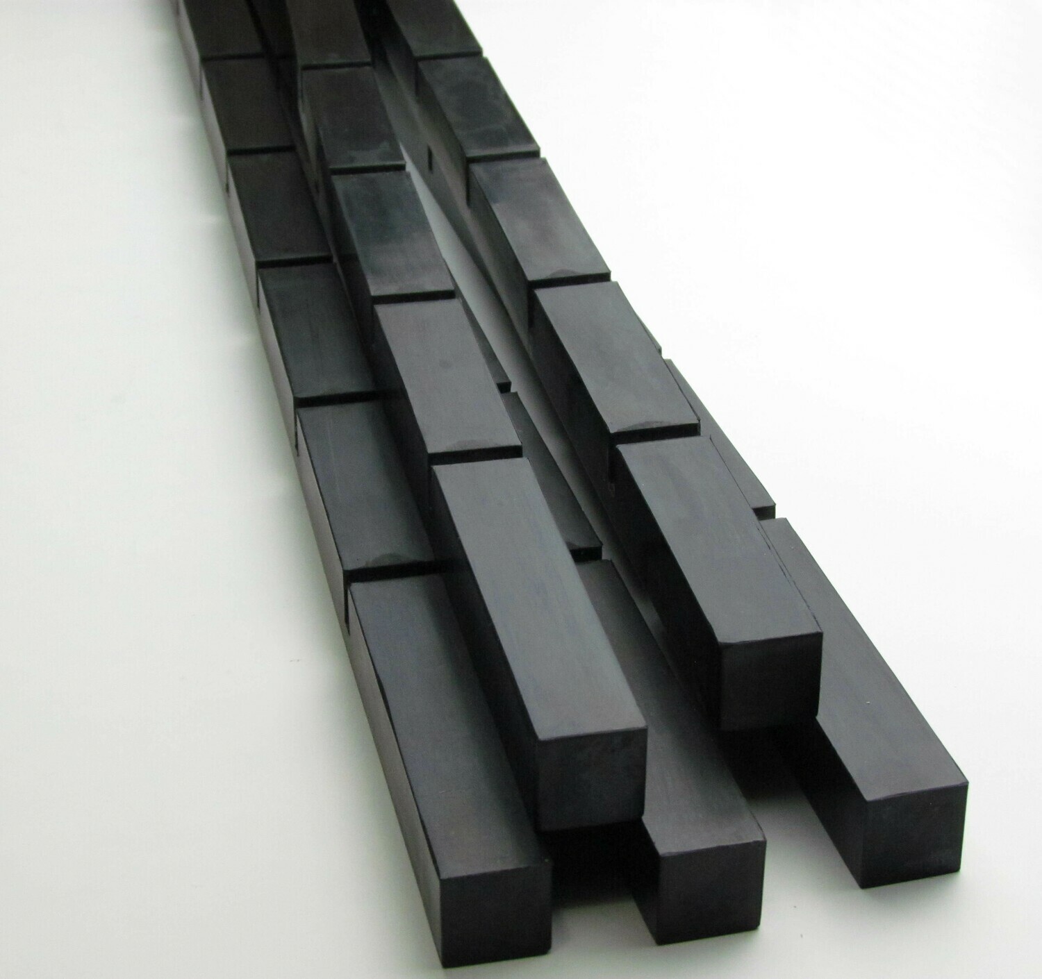 Goss Cutting Rubbers-Slotted - 22.125" Long