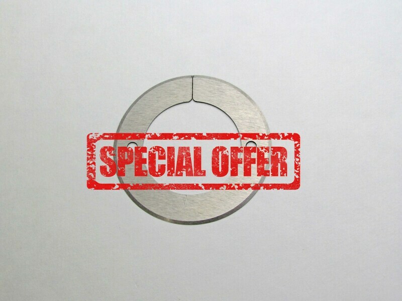 Stahl M B O Folding Slitters - 2.519" OD