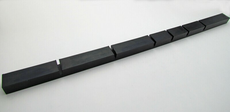 Goss Cutting Rubbers-Slotted - 21.812" Long