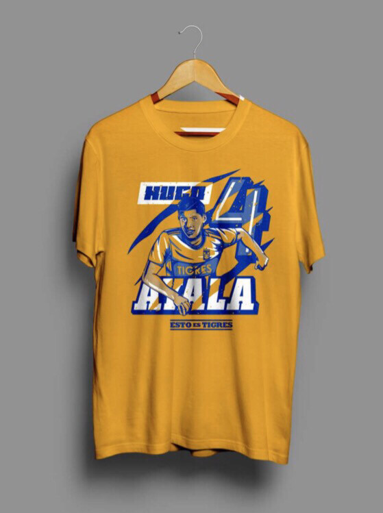 Camiseta Amarilla H. Ayala #4 Tigres Camiseta Amarilla H. Ayala #4 Tigres