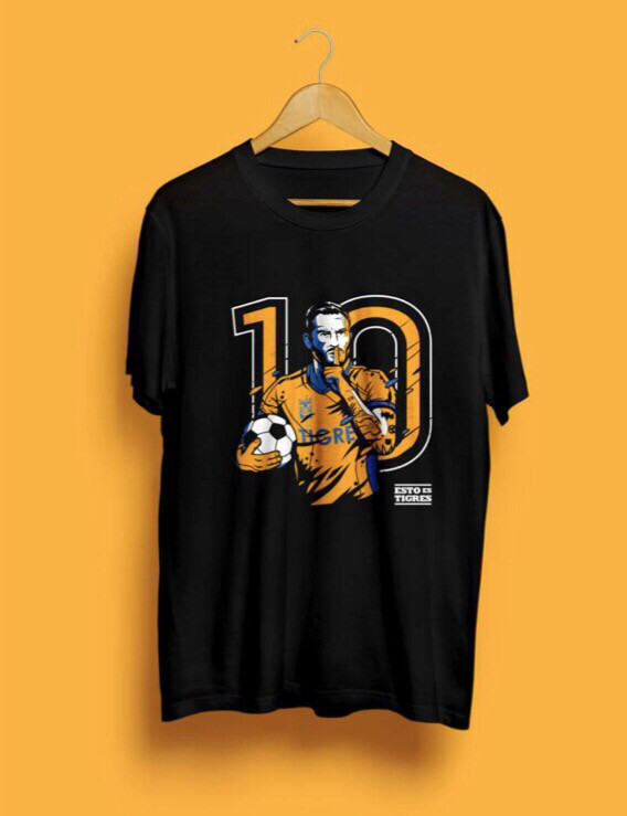 Camiseta Gignac #10 Tigres Camiseta Gignac #10 Tigres