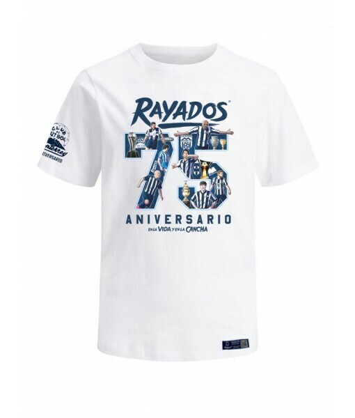 Camiseta Rayados 75 aniversario Camiseta Rayados 75 aniversario