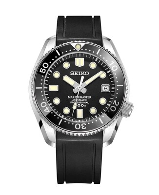 CURVED END RUBBER STRAP CB03 FOR Seiko MARINEMASTER