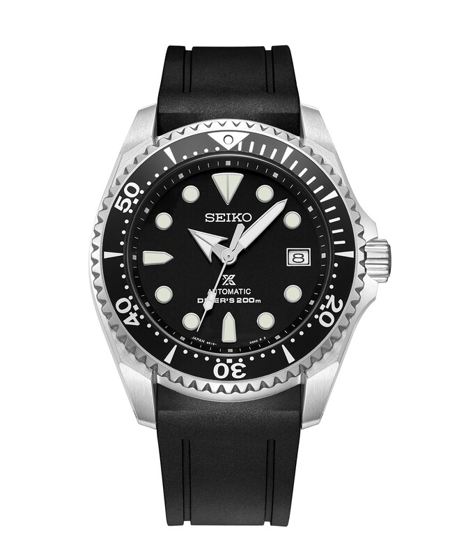 CURVED END RUBBER STRAP CB04 FOR SEIKO SHOGUN