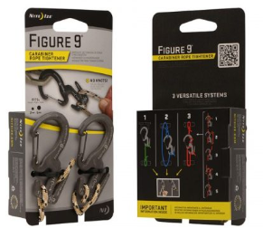 Nite Ize Figure 9 Carabiner (Twin Pack) – Small