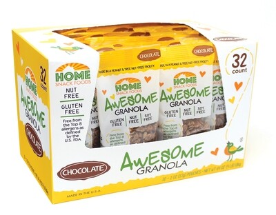 Awesome Granola - Chocolate - 32-pack, 2.0 pouch
