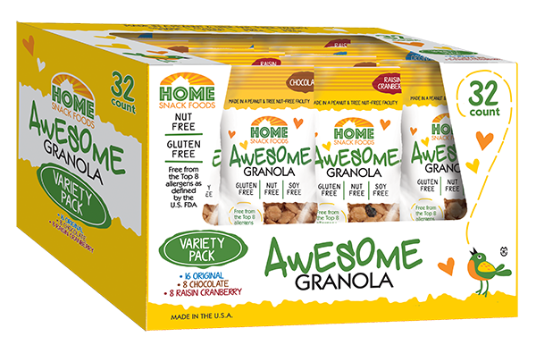 Awesome Granola - Variety Pack - 32-pack, 2.0 pouch Awesome Granola - Variety Pack - 32-pack, 2.0 pouch