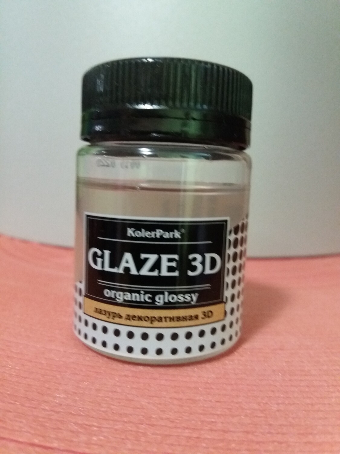 Лазурь декоративная финишная высокоглянцевая GLAZE 3D 50мл