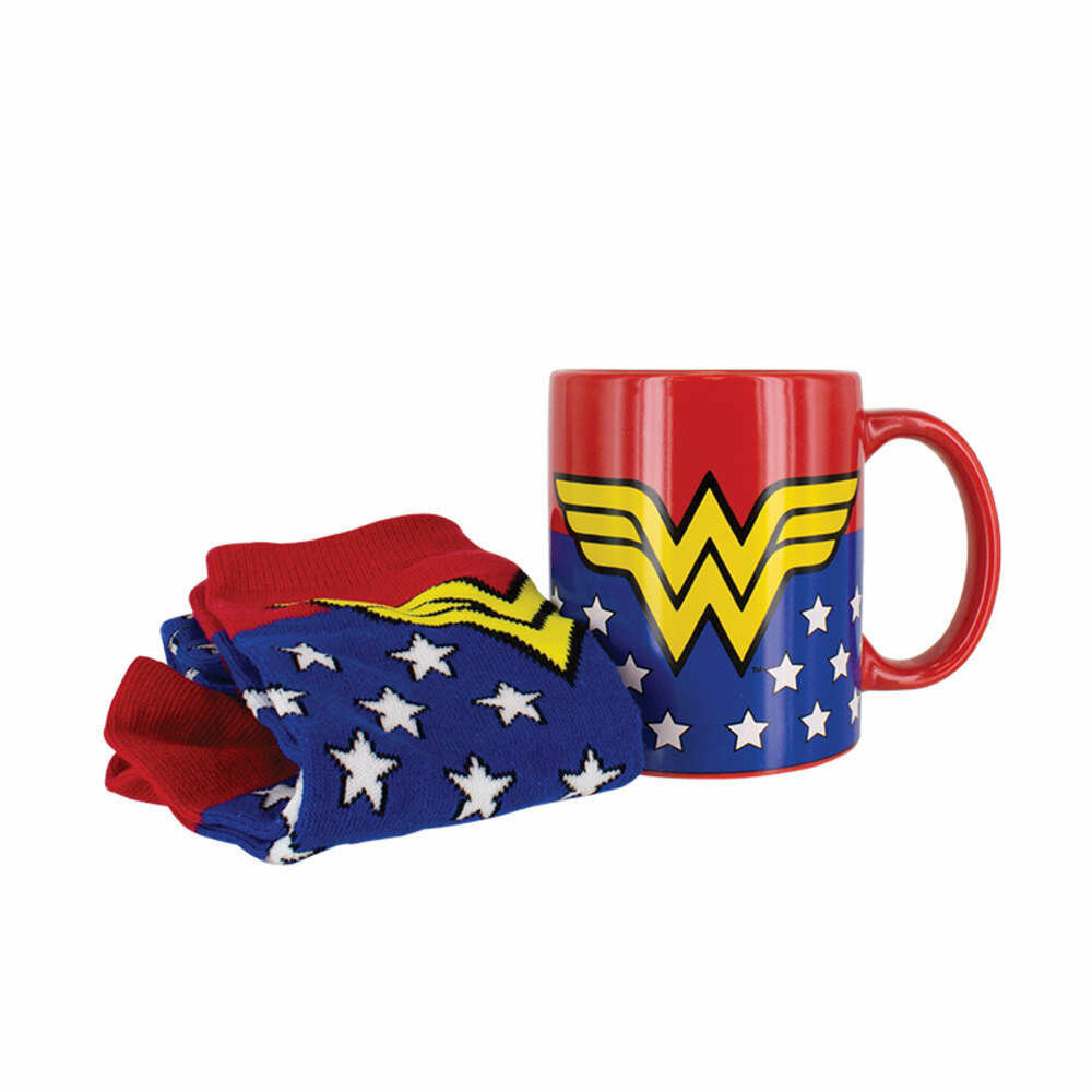 Set Regalo Taza y Calcetines DC Comics Wonder Woman