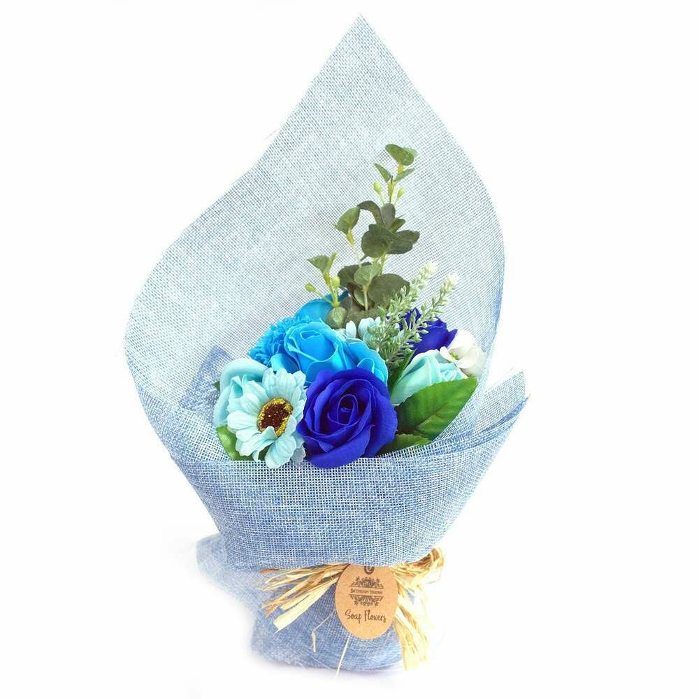Ramo Flores de Jabón Azul