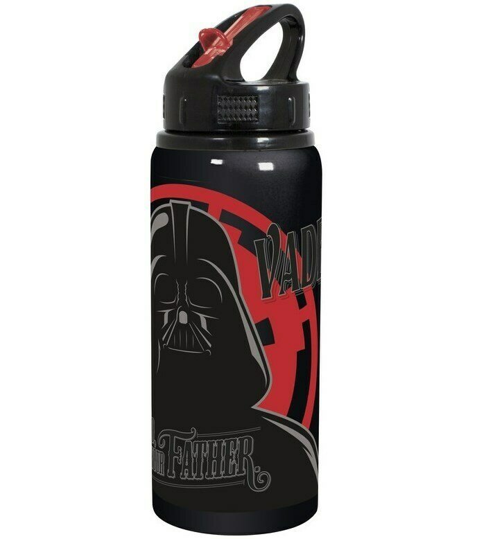 Botella Deportiva Aluminio Star Wars Darth Vader