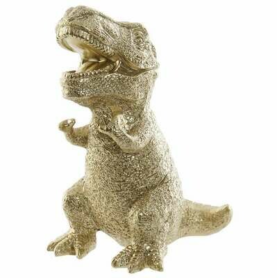 Hucha Dinosaurio T-Rex Dorado
