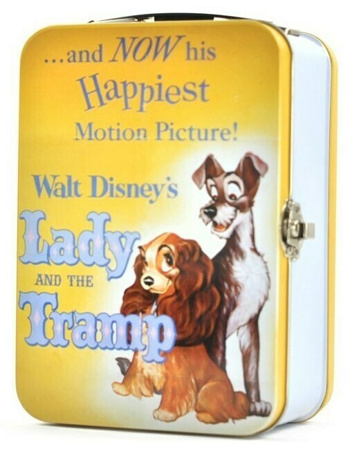 Caja Metálica Disney La Dama Y El Vagabundo