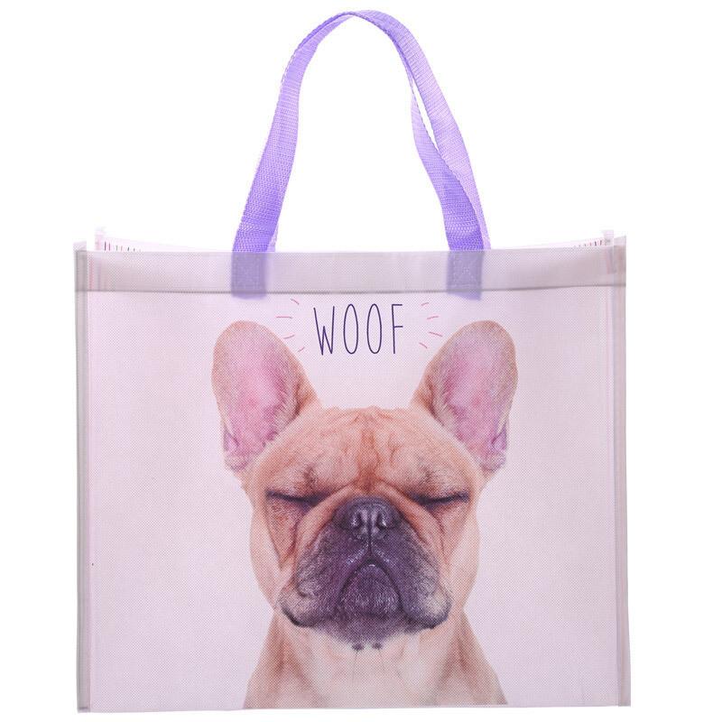 Bolsa Compra Perro Bulldog Francés