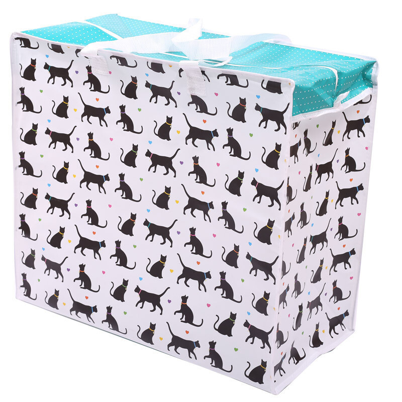 Bolsa Almacenamiento Siluetas de Gatos