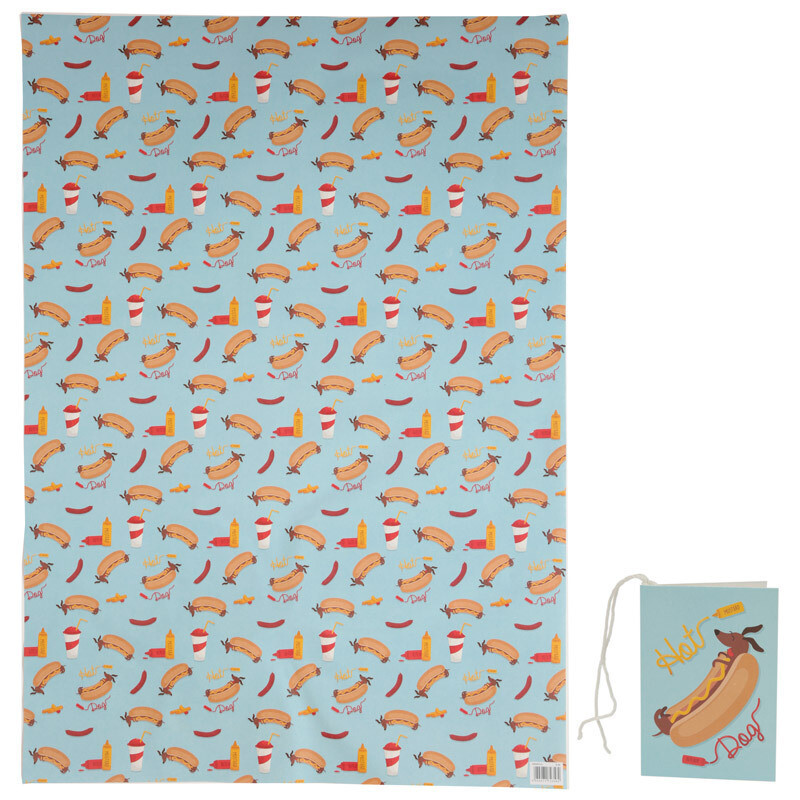 Papel de Regalo Perro Salchicha