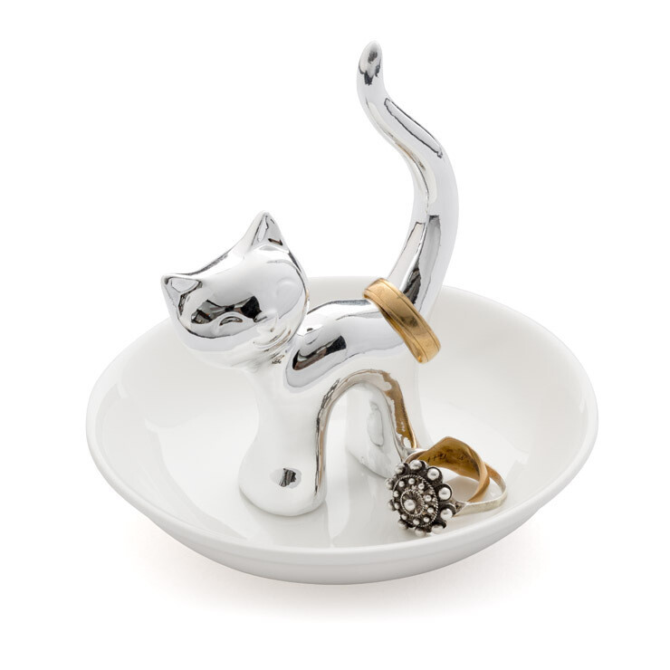 Porta Anillos Gato