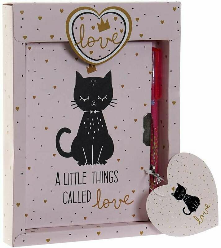 Set Regalo Diario Gatita