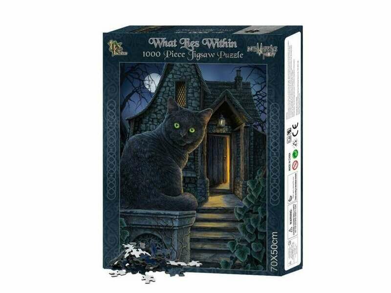 Puzzle Gato Negro