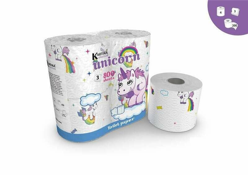 Papel Higiénico Unicornio
