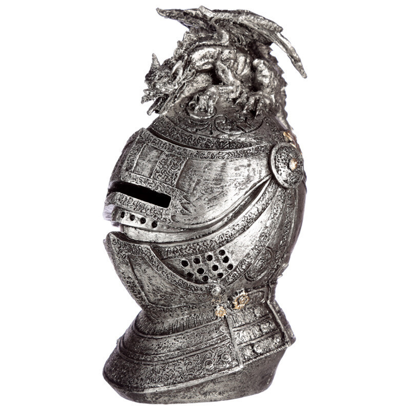 Hucha Casco Medieval con Gárgola