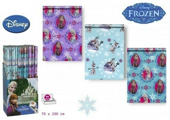 Papel de Regalo Frozen