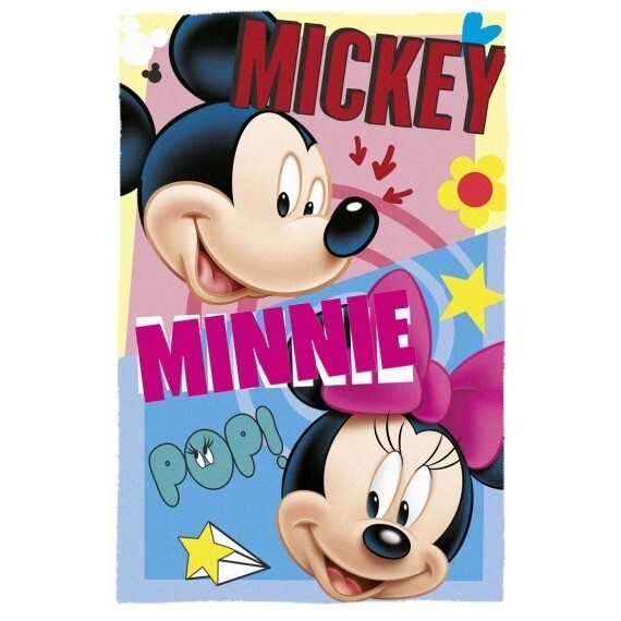 Manta Polar Disney Mickey &amp; Minnie