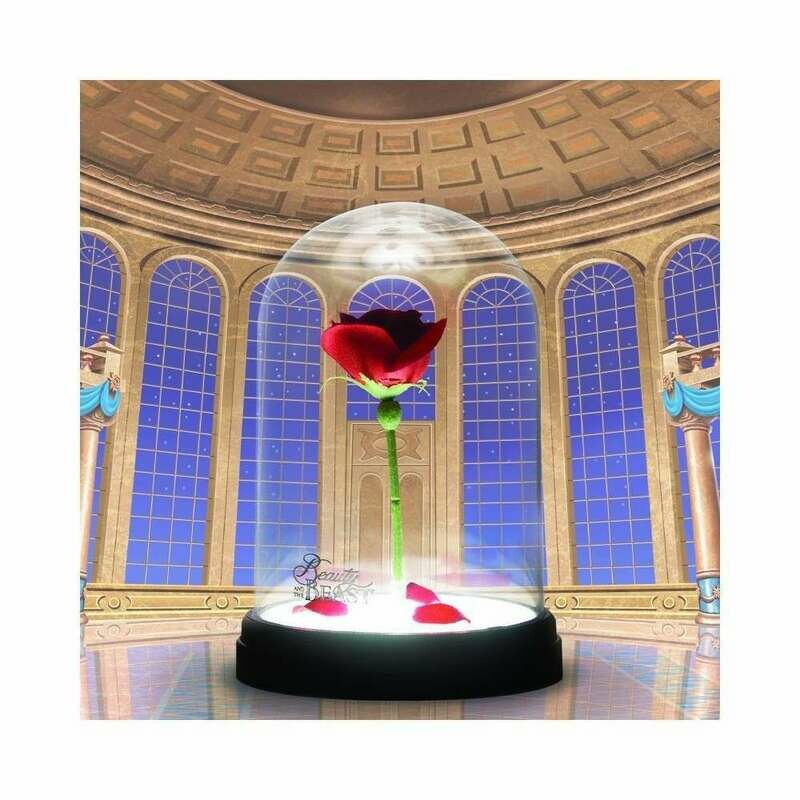 Lámpara Disney Bella y Bestia Enchanted Rose
