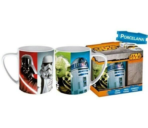Taza Star Wars Personajes Clásicos