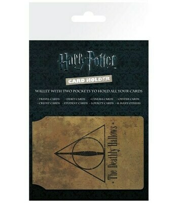 Tarjetero Harry Potter Deatly Hallows