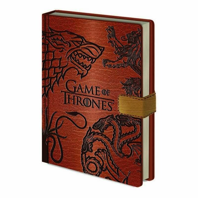 Cuaderno A5 Premium Juego de Tronos Sigils