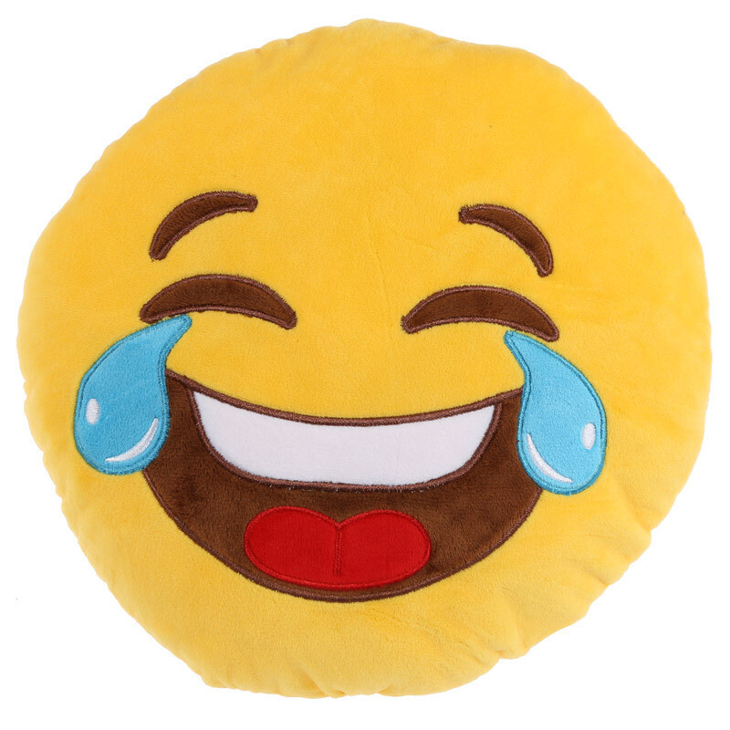 Cojín Emoticono Risas