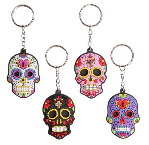 Llavero Calavera Mexicana