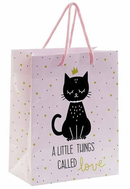 Bolsa de Regalo Gato Mediana