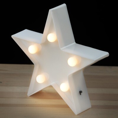Lámpara LED Estrella