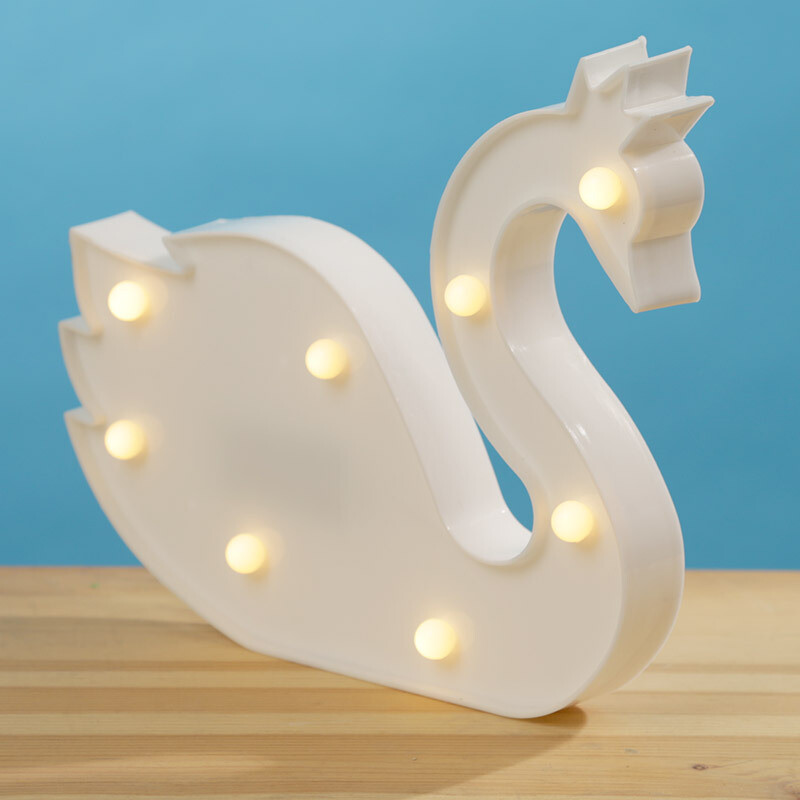Lámpara Led Cisne