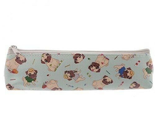 Estuche Portalápices Perro Carlino