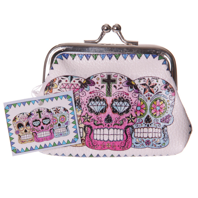 Monedero Calaveras Mexicanas