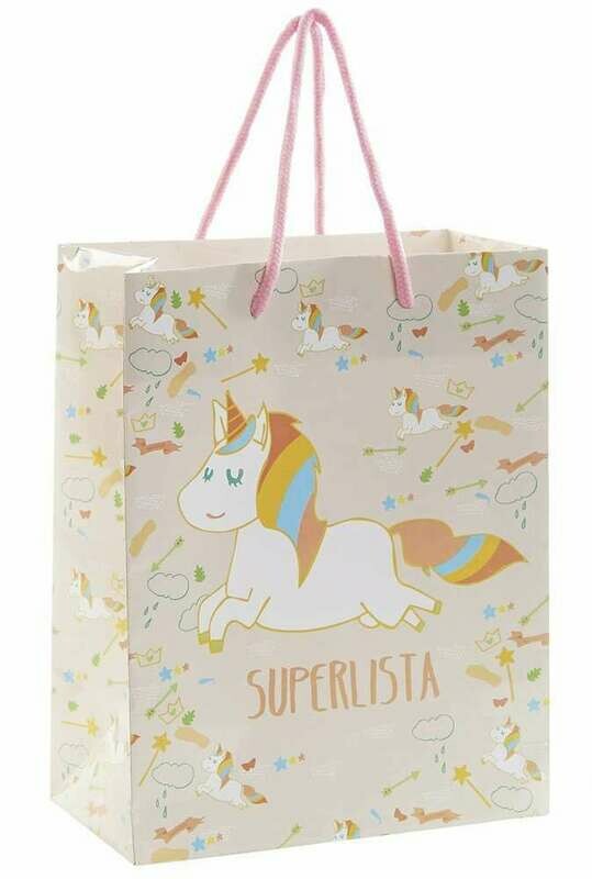 Bolsa de Regalo Unicornio Mediana