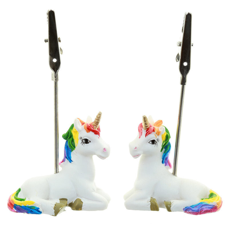 Pinza Notas Unicornio