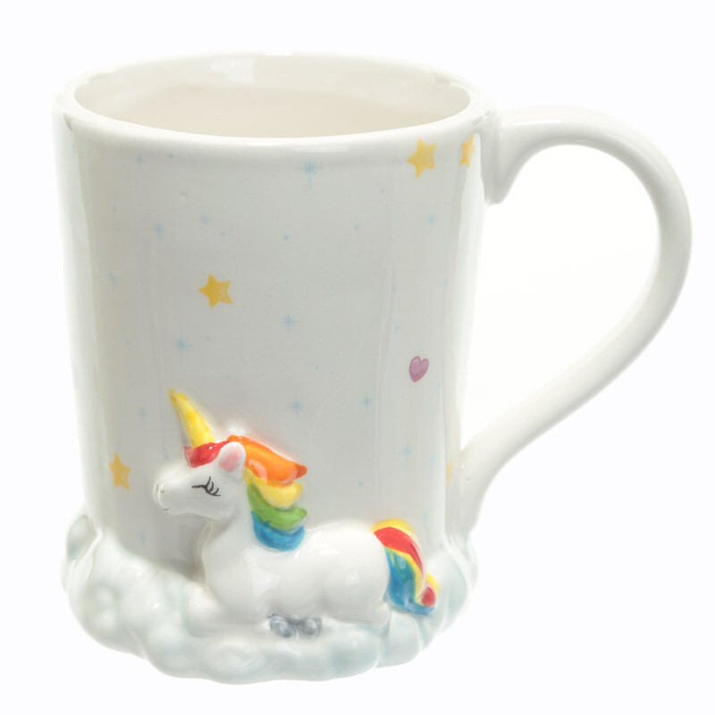 Taza Unicornio en Nubes