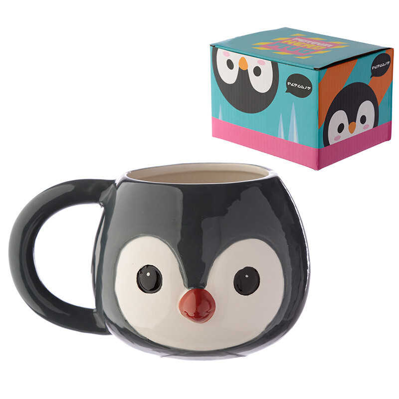 Taza 3D Pingüino