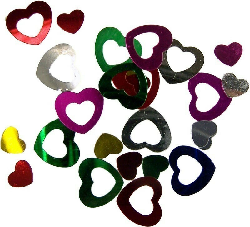 Confetti Corazones