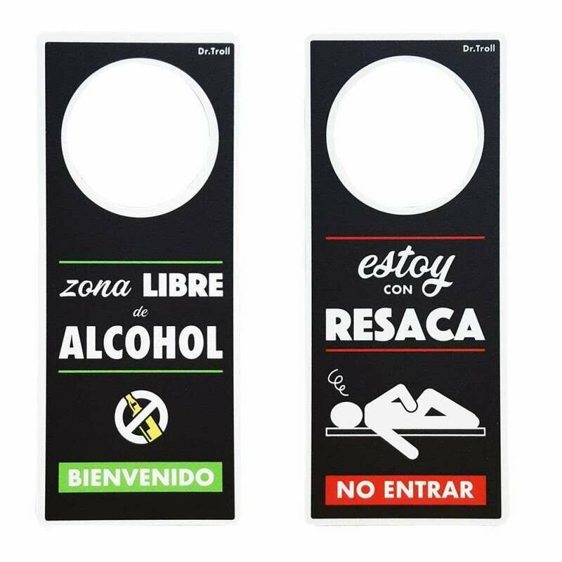 Colgador Pomo Alcohol Resaca
