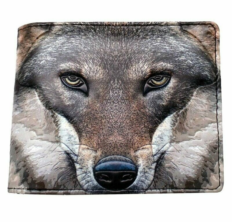 Cartera Relieve Lobo