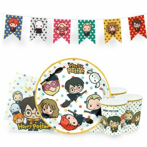 Set Cumpleaños Harry Potter Kawaii